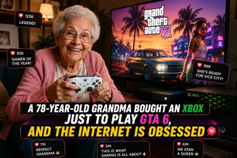 A 78 Year Old Grandma Bought An Xbox
