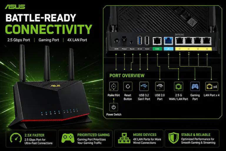 ASUS RT AX86U Pro AX5700