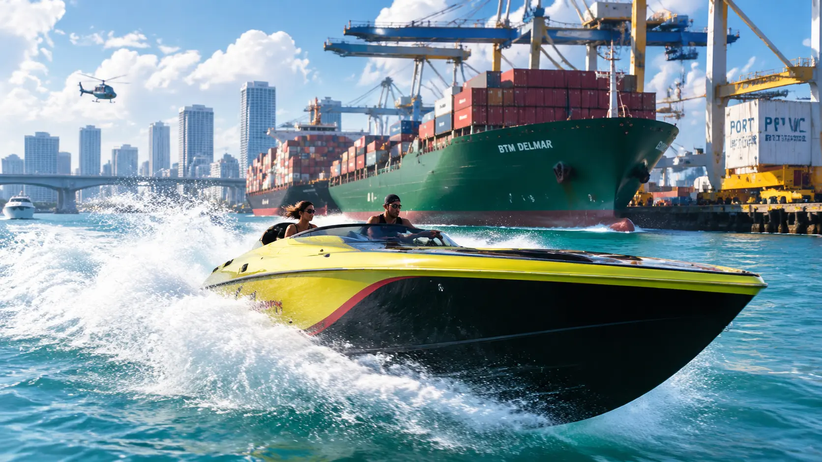 Clarion Speedboat
