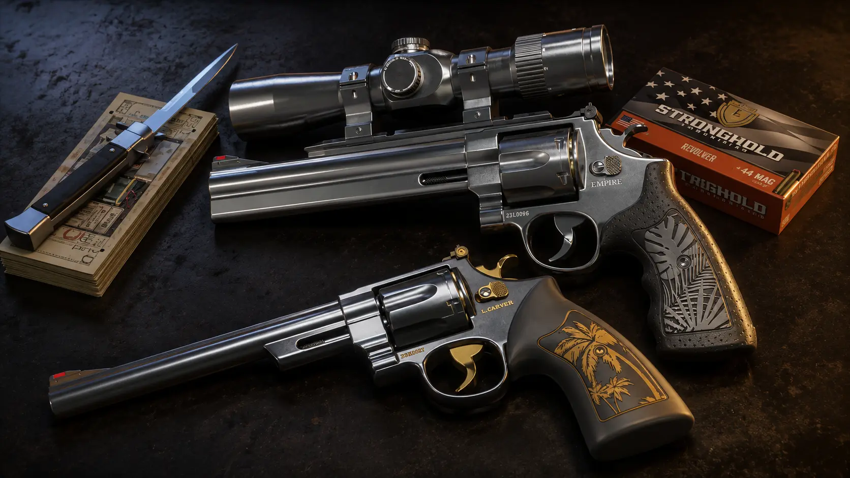 Morgan Revolvers Detail