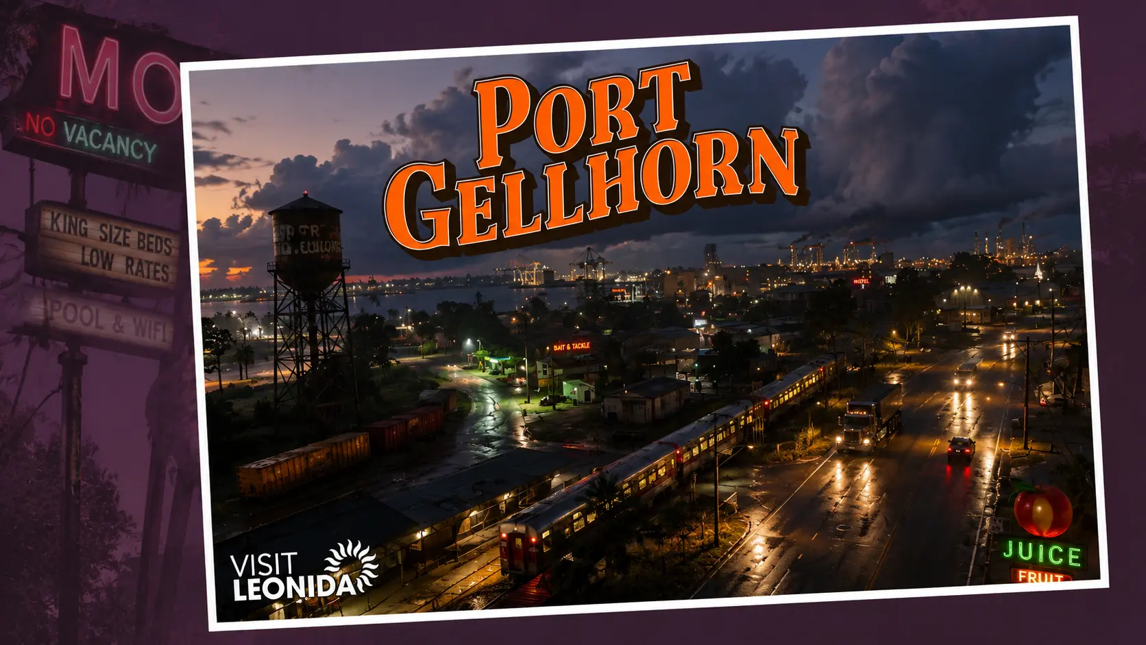 Port Gellhorn Postcard