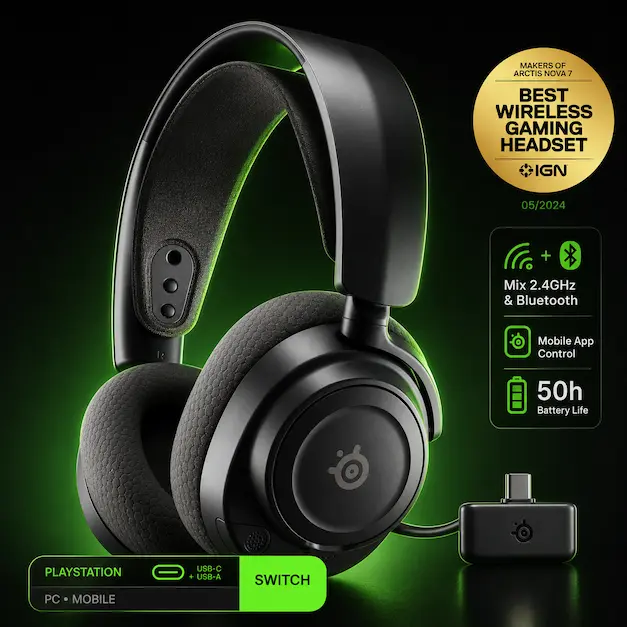 SteelSeries Arctis Nova 7P