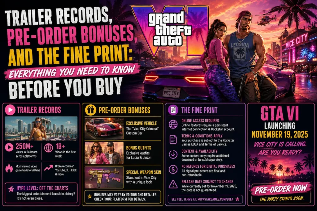 Trailer Records Pre Order Bonuses And The Fine Print
