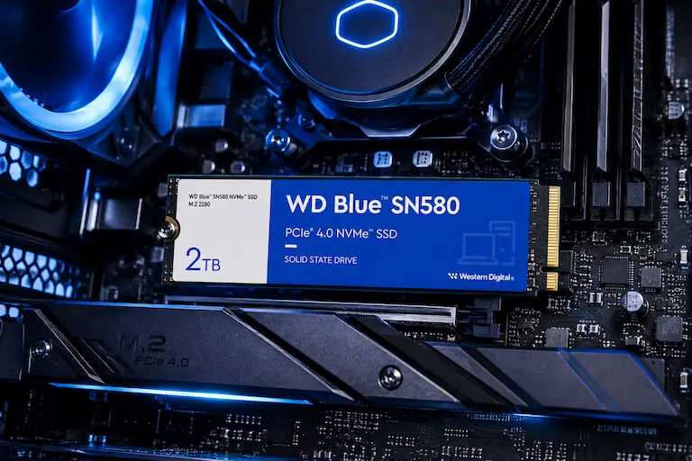 Western Digital 2TB WD Blue SN580 NVMe Internal Solid State Drive SSD.1webp